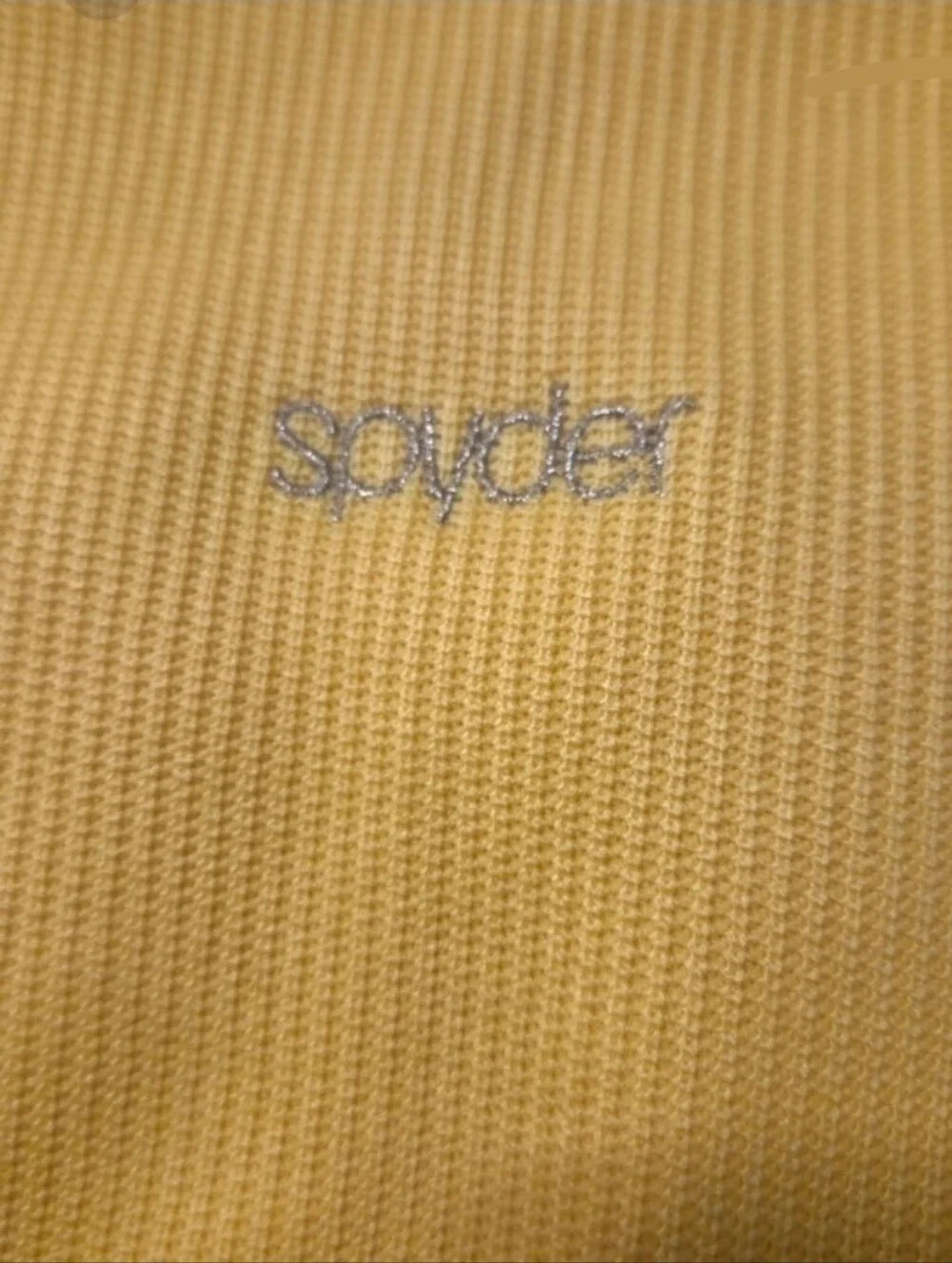 Spyder knit any storage